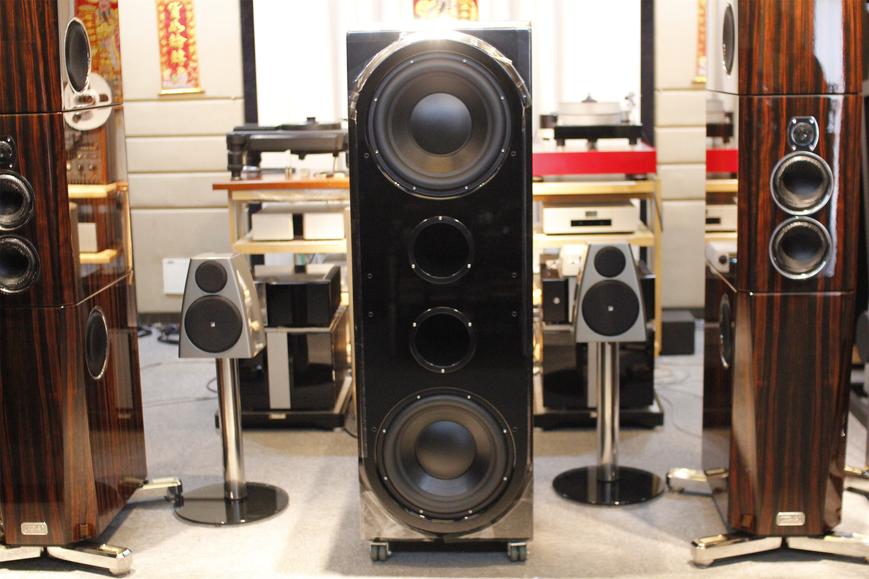 美国wilsonaudio威信thorshammer超低音音箱黑色
