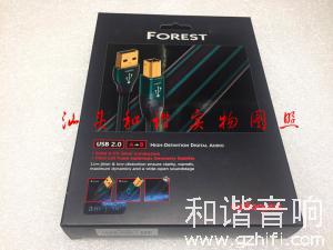 美国 Audioquest 线圣 AQ Forest 森林 USB 2.0线 