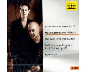 Mario Castelnuovo-Tedesco 2CD  TACET141