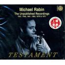 Michael Rabin The Unpublished Recordings 拉宾拉奏从未发行小提琴音乐 3CD   SBT31470