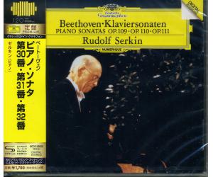 鲁道夫 塞尔金 贝多芬钢琴奏鸣曲 op.109 uccg52020