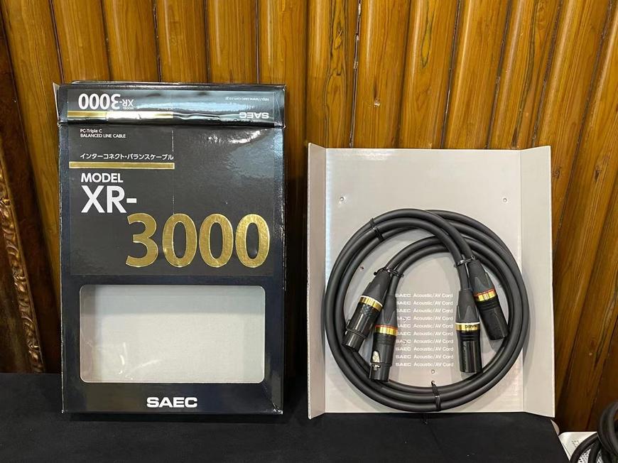 すぐ発送可能! 値下SAECPC-Triple C XLR XR-3000 1.2m ペア