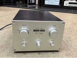 日本 Kondo Audio Note M7 Tube Silver Sound 前级 带唱放