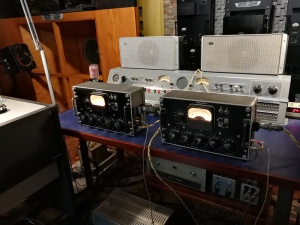 西电WE-22D MONO分体前级+WE300B后级