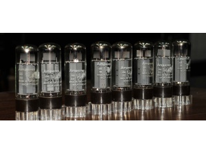 （已售出）全新原盒MULLARD 大盾EL34贴吹喇叭标暗码XF2一套8支