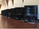 怪兽级影院系统 真力 GENELEC 1035*7只 + 巨型超低音组合