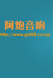 阿炮音响后台管理系统
