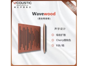 威巨声/Vicoustic Wavewood 吸音板 扩散板 低频陷阱 声学材料