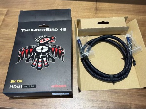 美国 Audio Quest 线圣 ThunderBird 雷鸟 48 新款 8k-10k HDMI线