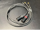 瑞士 FM Ca-25142 RCA信号转XLR平衡 唱臂线 1.2米