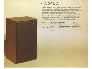 KEFKEF "华彩”CADENZA 古董音箱，英国原产原装- 深圳二手发烧音响器材HIFI音箱功放CD机DAC解码器DAT卡座