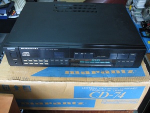 MARANTZ 74CD机带原包装 日本原产原装220V电压--深圳二手HIFI发烧友经典古董音响器材音箱功放CD机DAT卡座批发零售