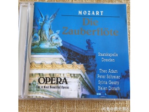 【特价335】mozart莫扎特魔笛Die Zauberflute  德国90年代压盘 ，No ifpi