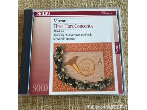 【特价735】Mozart Horn莫扎特圆号协奏曲philips Pmdc