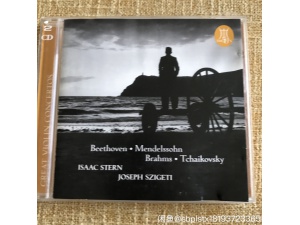 【2cd】Szigeti西盖蒂演奏四大小协贝多芬勃拉姆斯门德尔松柴可夫斯基  意大利压盘,双碟