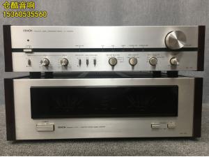 日本原产DENON天龙 PRA-1000 POA-1500 双表头前后级功放 220V