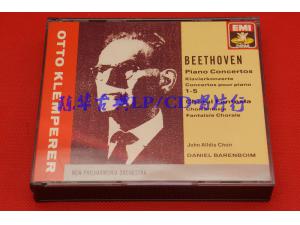 EMI天使 《贝多芬：五首钢琴协奏曲》 巴伦博依姆、克伦佩勒 3CD