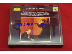DG 《贝多芬：钢琴协奏曲全集》 - 波里尼、阿巴多 (3CD)