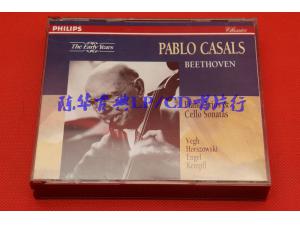 Philips 《贝多芬：钢琴三重奏、大提琴奏鸣曲》- 卡萨尔斯(3CD)
