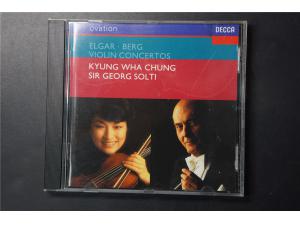 埃尔加，贝尔格：小提琴协奏曲 郑京和，索尔蒂 DECCA