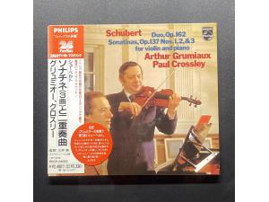 Philips 24BIT 《舒伯特：三首小提琴奏鸣曲》 - 格鲁米欧