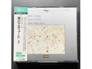 威格Wergo 《约翰·凯奇： Etudes Australes 练习曲全集》  - 格里特.苏丹（Grete Sultan）3CD