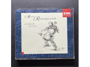EMI 《巴赫：六首大提琴无伴奏组曲》 - 罗斯特罗波维奇（2CD）