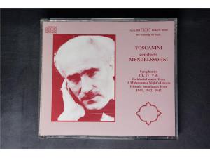 Music&Arts 《门德尔松：第3,4,5号交响曲，仲夏夜之梦》 - 托斯卡尼尼（2CD）