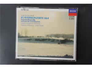 DECCA 《拉赫玛尼诺夫：2 首钢琴协奏曲》 - 阿什肯纳齐，普列文（2CD）