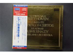 LONDON 《贝多芬：五部钢琴协奏曲全集》 - 阿什肯纳齐钢琴兼指挥克利夫兰管弦乐团（3CD）