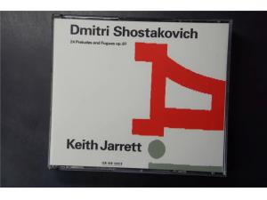 ECM 《肖斯塔科维奇：24首前奏曲与赋格》 - 凯斯·杰瑞特 Keith Jarrett（2CD）