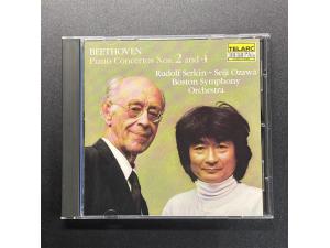 Telarc 《贝多芬：第2号/4号钢琴协奏曲》 - 塞尔金（钢琴）小泽征尔指挥波士顿交响乐团