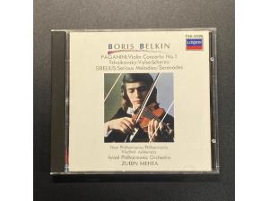 LONDON《帕格尼尼：小提琴协奏曲 柴可夫斯基、西贝柳斯：为小提琴和乐队而作的小品》- 贝尔金小提琴 祖宾梅塔/阿什肯纳齐指挥  以色列交响乐团/爱乐乐团