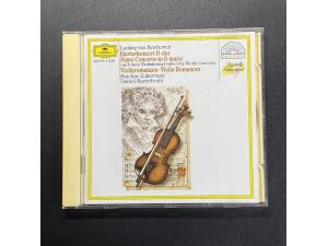 DG《贝多芬：D大调钢琴协奏曲（根据小提琴协奏曲op.61改编）、小提琴浪漫曲》 - 祖克曼小提琴 巴伦博伊姆 英国室内乐团