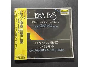 Telarc 《勃拉姆斯：第二号钢琴协奏曲》 - 古铁雷斯Horacio Gutierrez钢琴 普列文指挥 皇家交响乐团