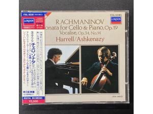 LONDON《拉赫玛尼诺夫：大提琴钢琴奏鸣曲、浪漫小品》 - 哈雷尔大提琴 阿什肯纳齐钢琴