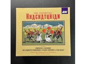 ASV 《哈恰图良作品集》 - 杰纳佛里安(Loris Tjeknavorian)指挥亚美尼亚爱乐乐团（9CD）