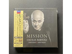 全新 芭托莉Cecilia Bartoli: Mission CD+DVD 带精美小册子Decca