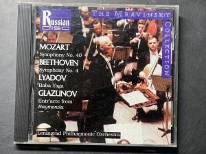 RUSSIAN DISC 《莫扎特:第40号交响曲；贝多芬:第4号交响曲》 - 穆拉文斯基