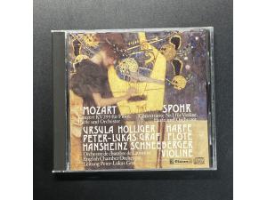 Claves《莫扎特:C大调长笛与竖琴协奏曲 施波尔:小提琴和竖琴协奏曲》- 格拉夫长笛 霍利格尔竖琴 施纳贝尔小提琴