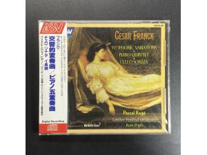ASV《弗兰克：交响变奏曲、大提琴奏鸣曲、钢琴五重奏》- 罗杰钢琴 罗斯波布尔大提琴/指挥