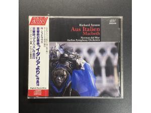 ASV《理查斯特劳斯 交响诗：意大利幻想曲、麦克白》 - 玛尔Norman Del Mar指挥 奥尔胡斯交响乐团