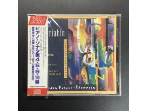 ASV《斯克里亚宾：8首练习曲 4首钢琴奏鸣曲》 - 汤普森(GordonFergus-Thompson)钢琴 
