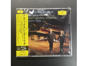 DG《莫扎特：双钢琴奏鸣曲 舒伯特：8首变奏曲 斯特拉文斯基：春之祭》 - 阿格里奇&巴伦博伊姆钢琴 