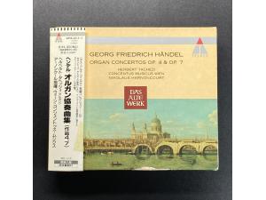 TELDEC《亨德尔：op.4&op.7管风琴协奏曲》 - Herbert Tachezi管风琴 哈农库特指挥  2CD