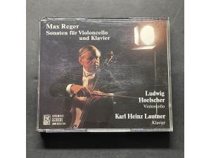 BAYER《马克思雷格：大提琴奏鸣曲》- 霍舍尔Ludwig Hoelscher大提琴 Karl-Heinz Lautner钢琴 2CD