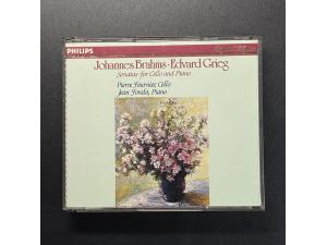 Philips 《勃拉姆斯、格里格：大提琴与钢琴奏鸣曲》 - 富尼埃大提琴 Jean Fonda（钢琴）（2CD）