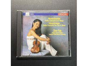 DENON《门德尔松：小提琴协奏曲 维厄当：第5小提琴协奏曲》 - 韩国小提琴家金志妍Chee-Yun 小提琴
