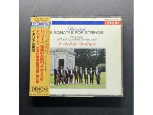 DENON 《罗西尼：六首弦乐奏鸣曲及两首四重奏》 - 意大利独奏家乐团（2CD）