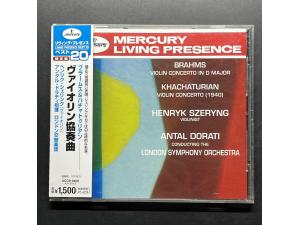 Mercury 《勃拉姆斯、哈恰图良：小提琴协奏曲》 - 谢林小提琴 多拉蒂指挥